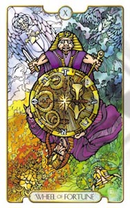Het rad van fortuin (Adflatus-deck)