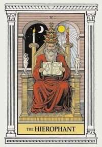 De Hogepriester (Alchemical-deck)