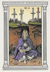 Zwaarden Vier (Alchemical-deck)