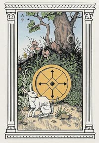 Pentakels Aas (Alchemical-deck)