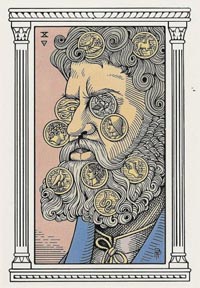 Pentakels Tien (Alchemical-deck)