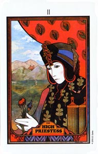 De Hogepriesteres (Aquarian-deck)