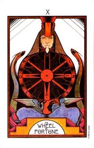 Het rad van fortuin (Aquarian-deck)