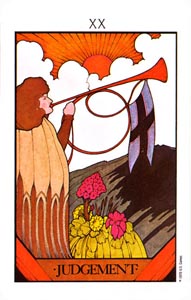 Het Oordeel (Aquarian-deck)