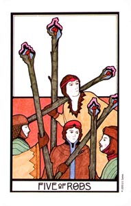 Staven Vijf (Aquarian-deck)