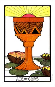 Kelken Aas (Aquarian-deck)