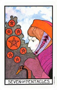Pentakels Zeven (Aquarian-deck)