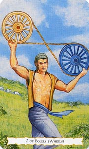 Pentakels Twee (Buckland Romani-deck)