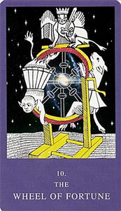 Het rad van fortuin (Dion Fortune-deck)