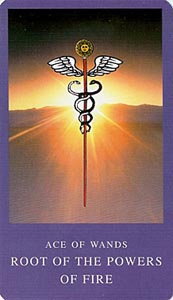 Staven Aas (Dion Fortune-deck)