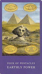 Pentakels Vier (Dion Fortune-deck)