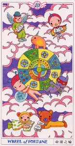 Het rad van fortuin (Elf of Heaven-deck)