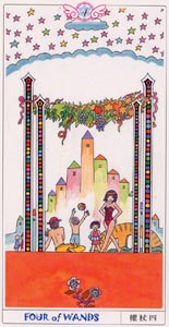 Staven Vier (Elf of Heaven-deck)