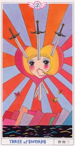 Zwaarden Drie (Elf of Heaven-deck)