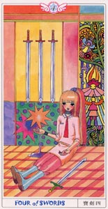 Zwaarden Vier (Elf of Heaven-deck)