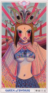 Koningin van Zwaarden (Elf of Heaven-deck)
