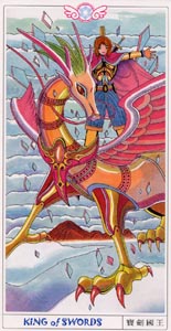 Koning van Zwaarden (Elf of Heaven-deck)