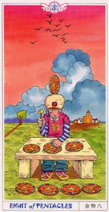 Pentakels Acht (Elf of Heaven-deck)