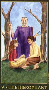 De Hogepriester (Forest Folklore-deck)
