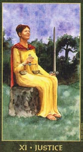 Gerechtigdheid (Forest Folklore-deck)