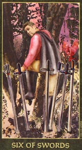 Zwaarden Zes (Forest Folklore-deck)