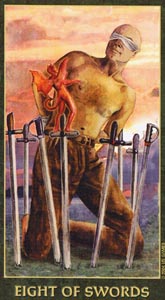 Zwaarden Acht (Forest Folklore-deck)