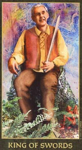 Koning van Zwaarden (Forest Folklore-deck)