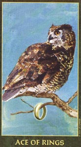 Pentakels Aas (Forest Folklore-deck)