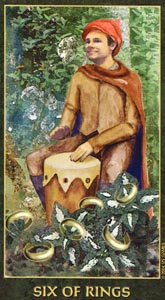 Pentakels Zes (Forest Folklore-deck)