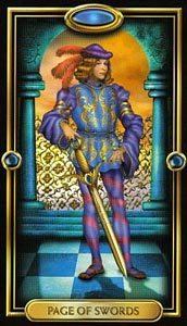 Schildknaap van Zwaarden (Gilded-deck)