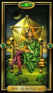 Koning van Pentakels (Gilded-deck)