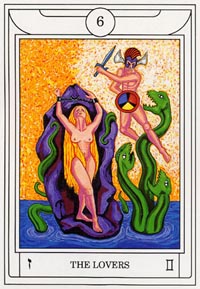 De Geliefden (Golden Dawn Magical-deck)