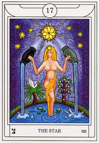 De Ster (Golden Dawn Magical-deck)