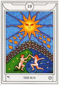 De Zon (Golden Dawn Magical-deck)
