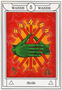 Staven Vijf (Golden Dawn Magical-deck)
