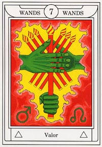 Staven Zeven (Golden Dawn Magical-deck)