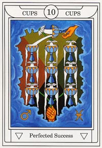 Kelken Tien (Golden Dawn Magical-deck)