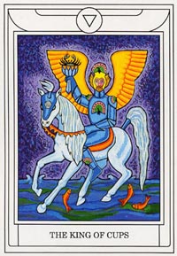 Koning van Kelken (Golden Dawn Magical-deck)