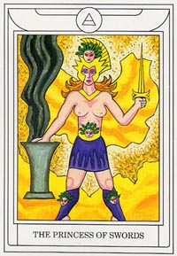 Schildknaap van Zwaarden (Golden Dawn Magical-deck)