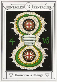 Pentakels Twee (Golden Dawn Magical-deck)