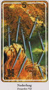 Zwaarden Vijf (Haindl-deck)