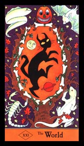 De Wereld (Halloween-deck)