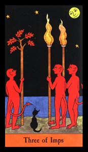 Staven Drie (Halloween-deck)