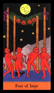 Staven Vier (Halloween-deck)