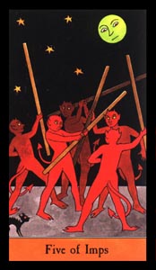 Staven Vijf (Halloween-deck)