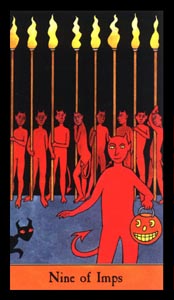 Staven Negen (Halloween-deck)