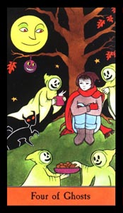 Kelken Vier (Halloween-deck)