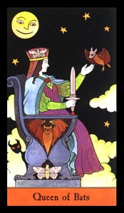 Koningin van Zwaarden (Halloween-deck)