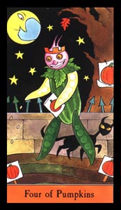 Pentakels Vier (Halloween-deck)