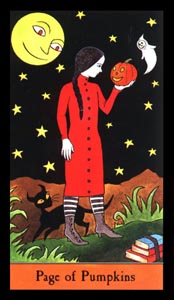 Schildknaap van Pentakels (Halloween-deck)